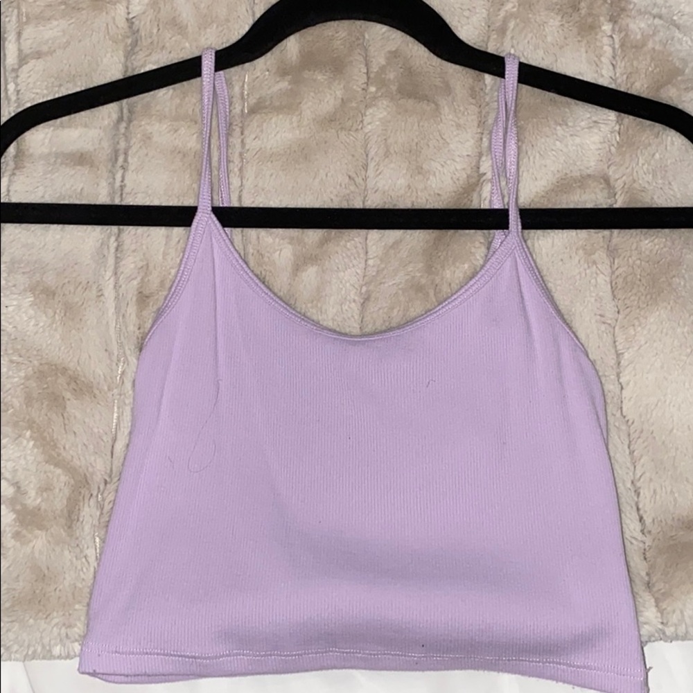 Basic purple tank top